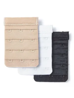 3 Hook Bra Extender - 3 Pack