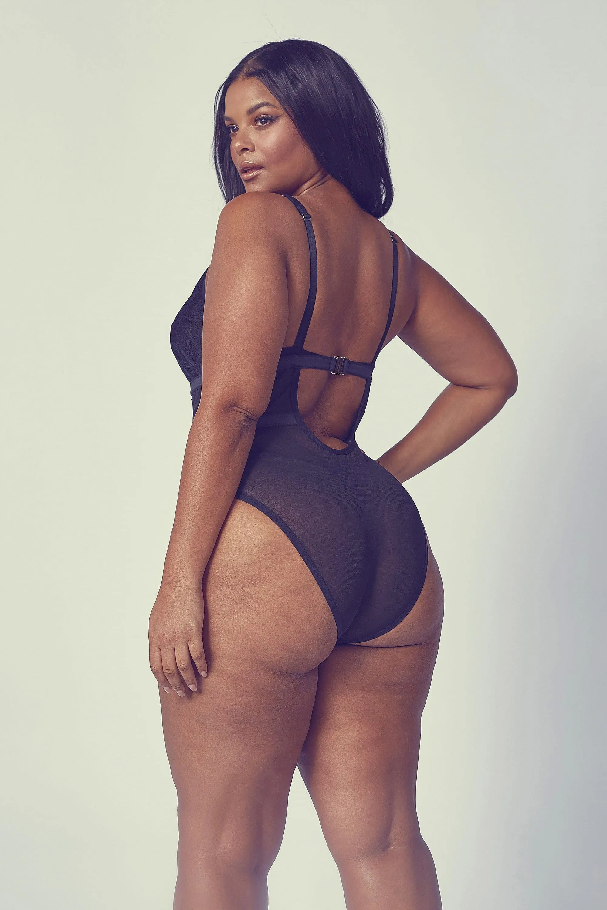 Ali Lace & Mesh Body