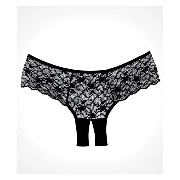 Allure Lingerie - Adore Sweetheart Panty O/S (Black)