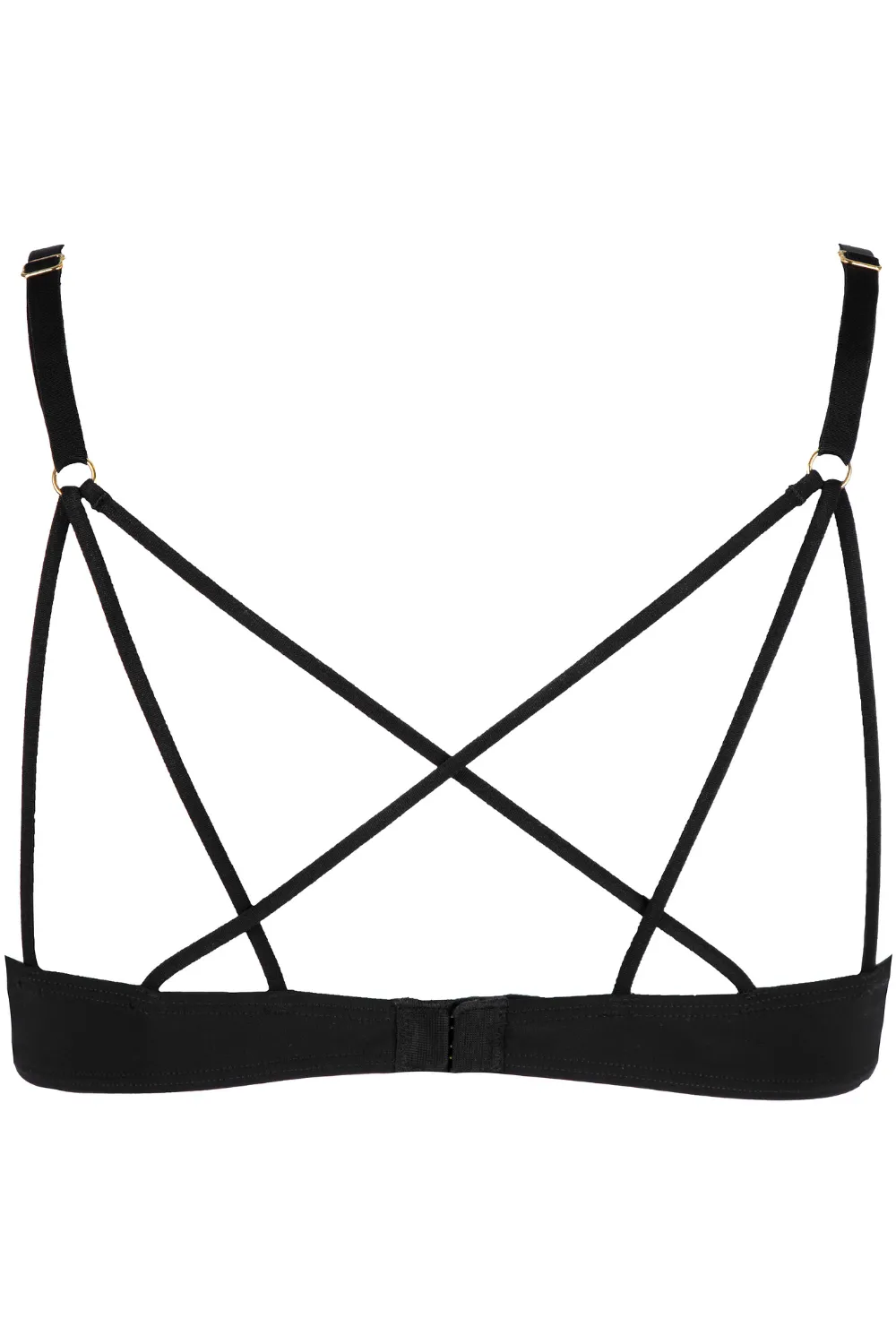 Après Minuit Underwired Triangle Bra Black