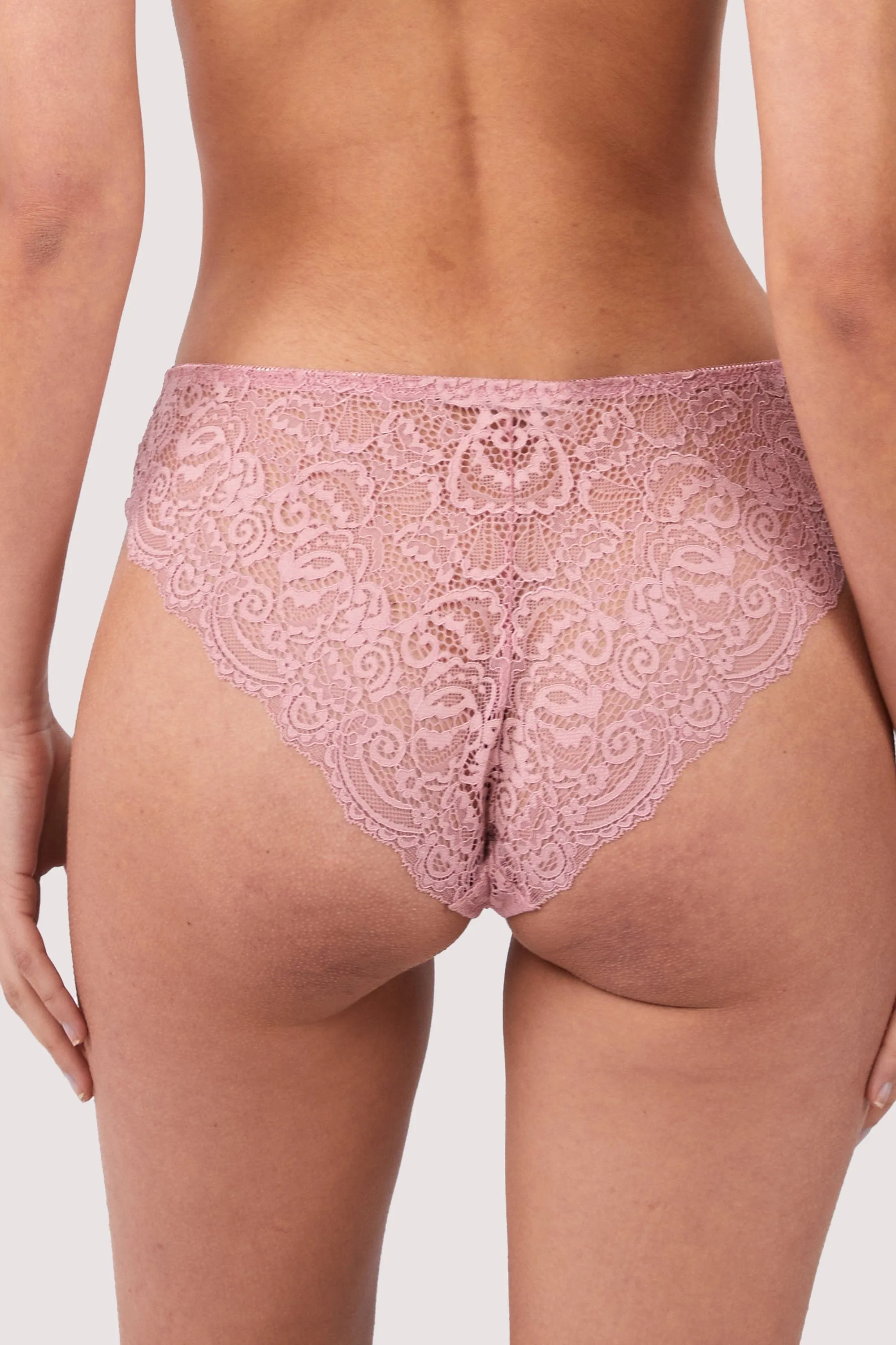Ariana Ash Rose Lace Brief