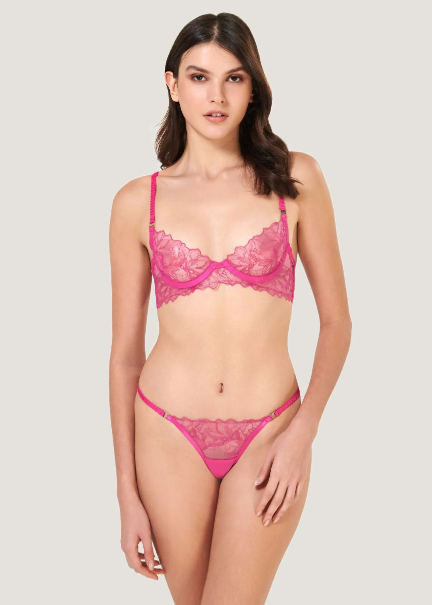Astra Thong (Fuchsia Pink)