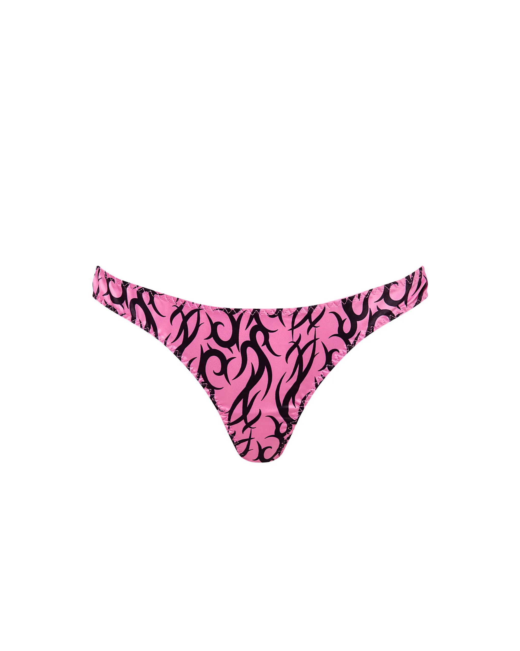 BB x Ashley Williams Tattoo Print Luxury Satin Brief