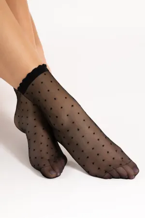 Bella Socks 20 Denier in Black