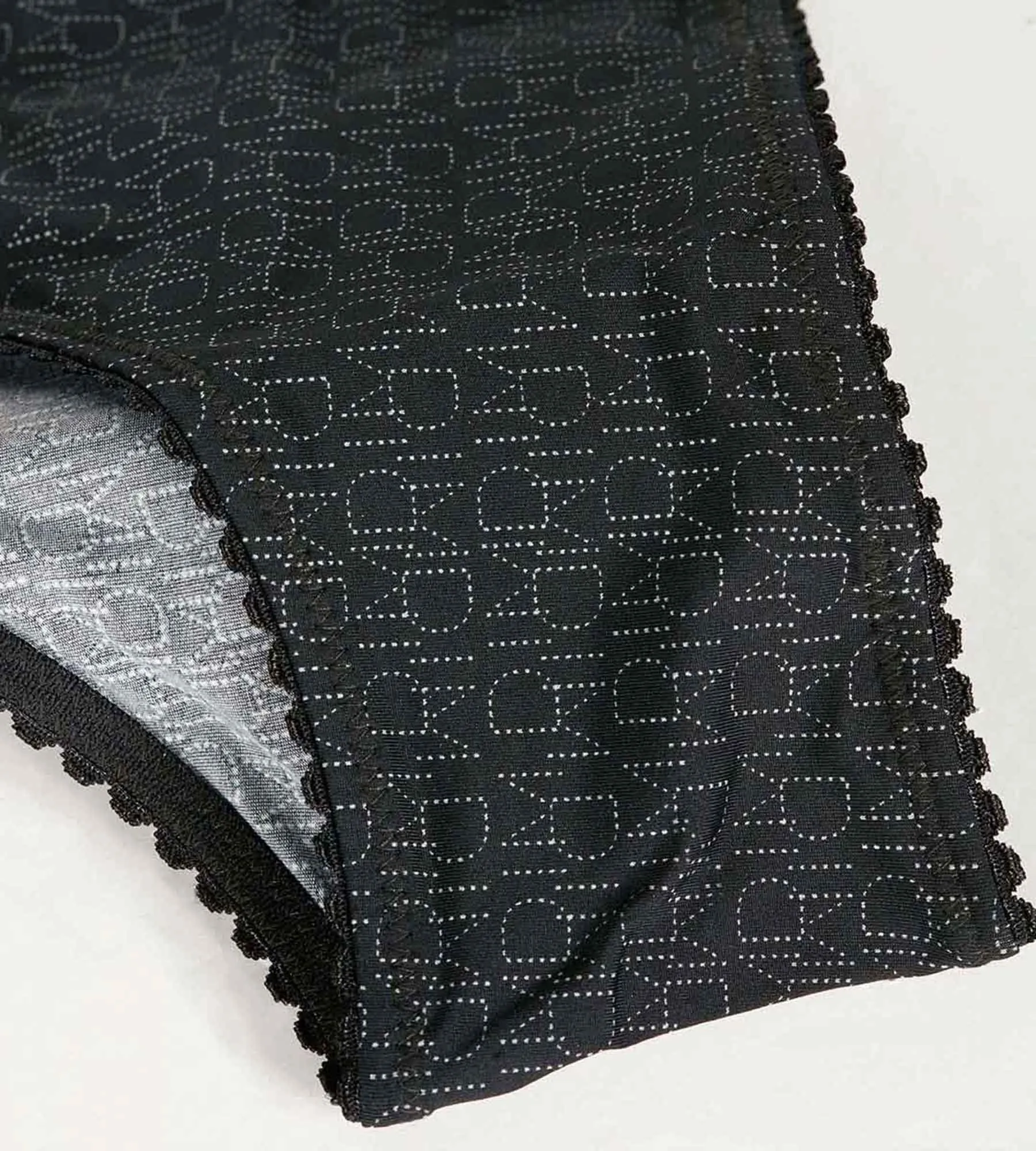 Black shorty DIM TOUCH Girl