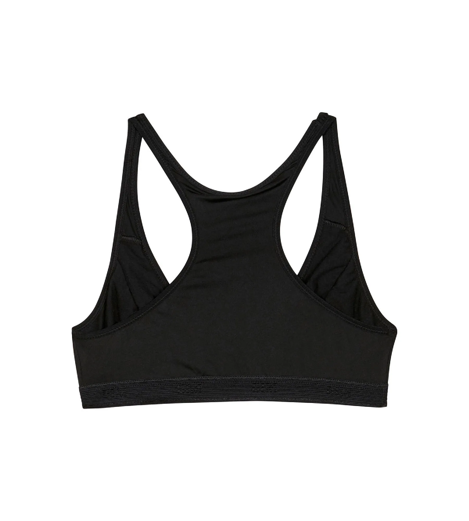 Black sports bra DIM Pocket Micro Girl