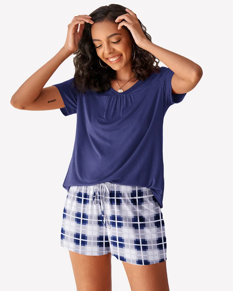 Christmas Shorts Pajama Set