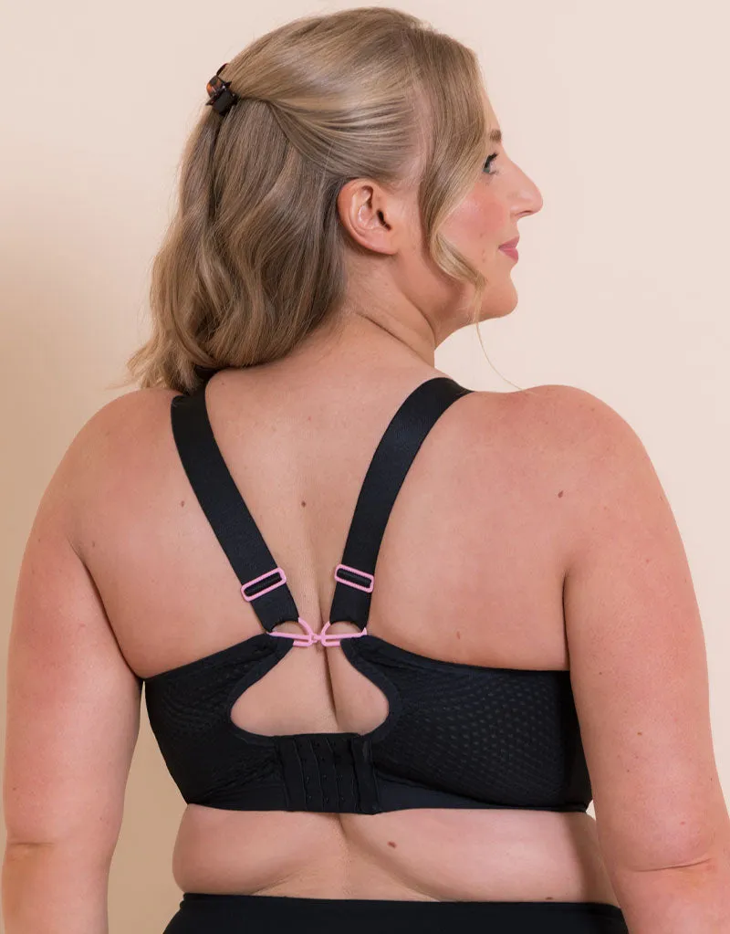 Curvy Kate Everymove Wired Multiway Sports Bra Black