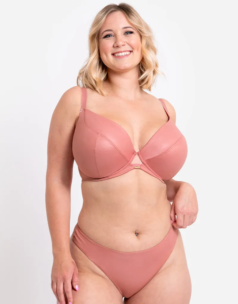 Curvy Kate Lush Thong Rose Shimmer