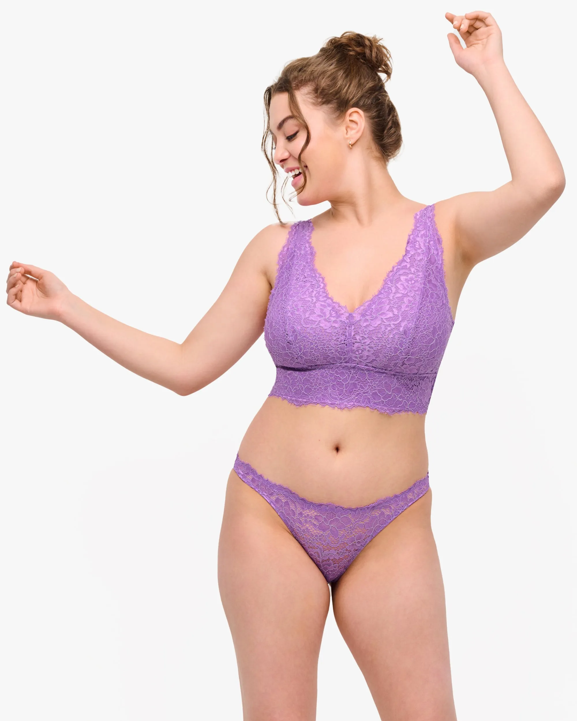 Curvy Longline-Bralette