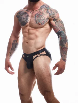 CUT FOR MEN DUNGEON JOCKSTRAP LARGE BLACK