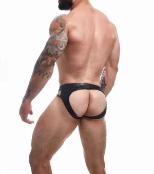 CUT FOR MEN DUNGEON JOCKSTRAP XLARGE BLACK