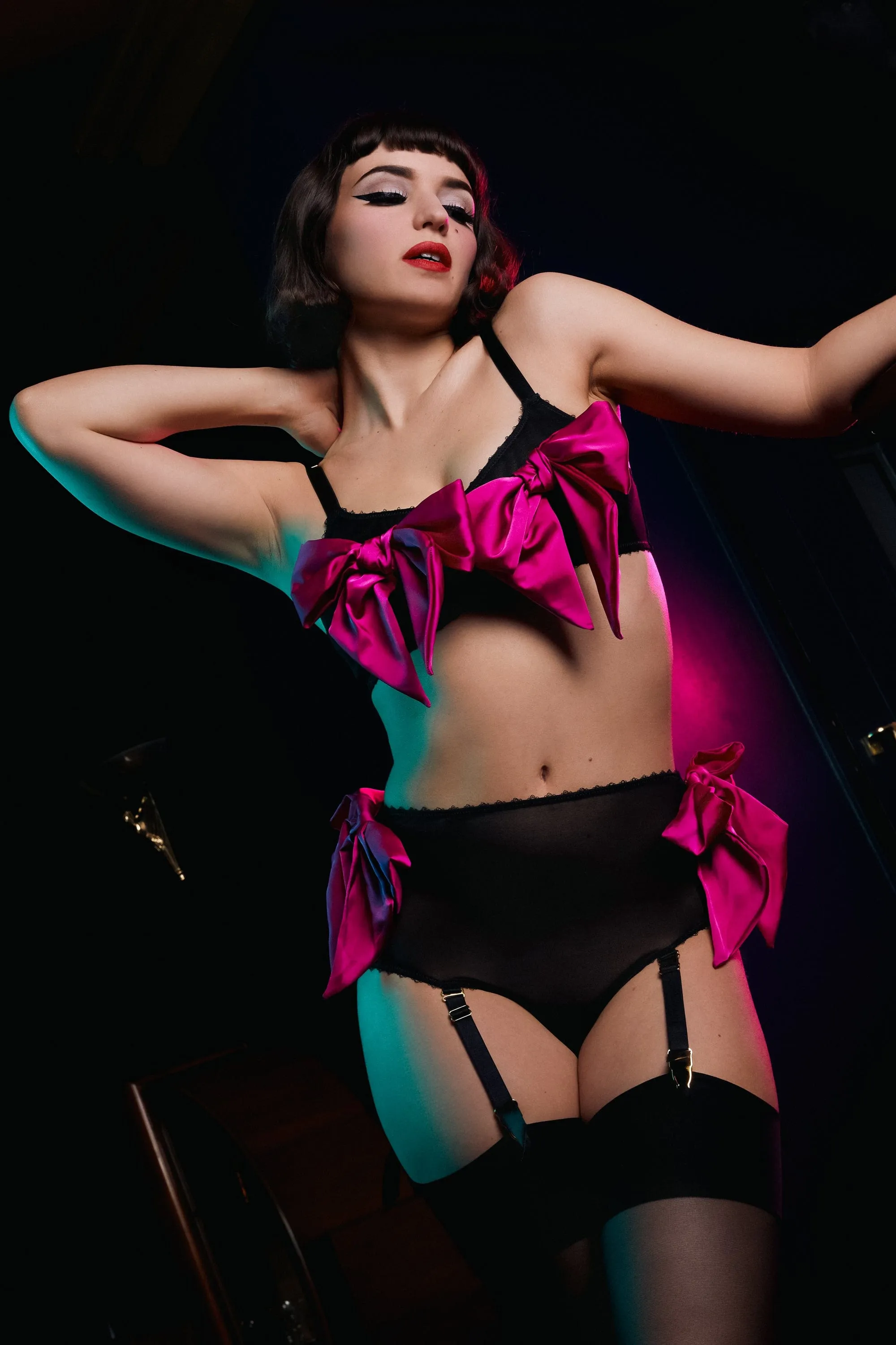 Dahlia Birthday Bow Wireless Bra