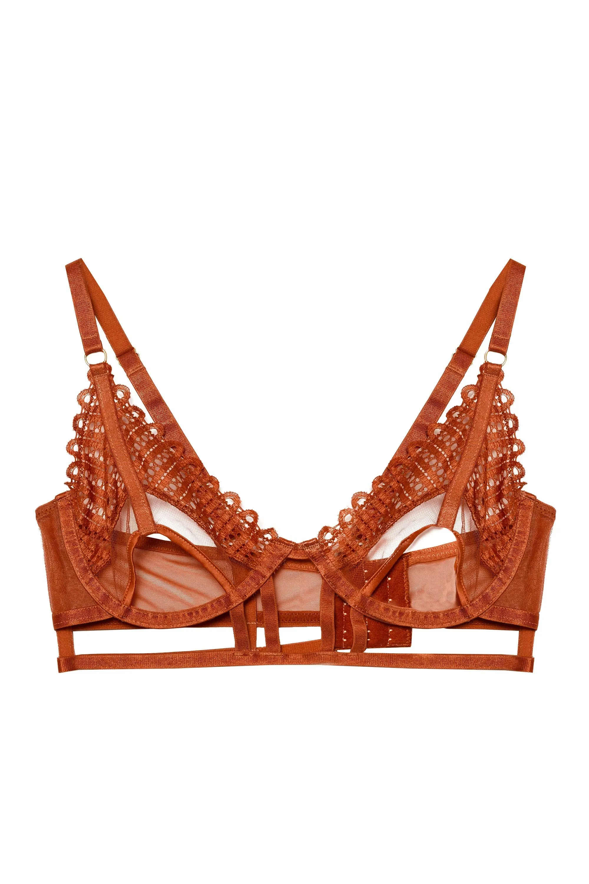 Ellie Rust Open bra
