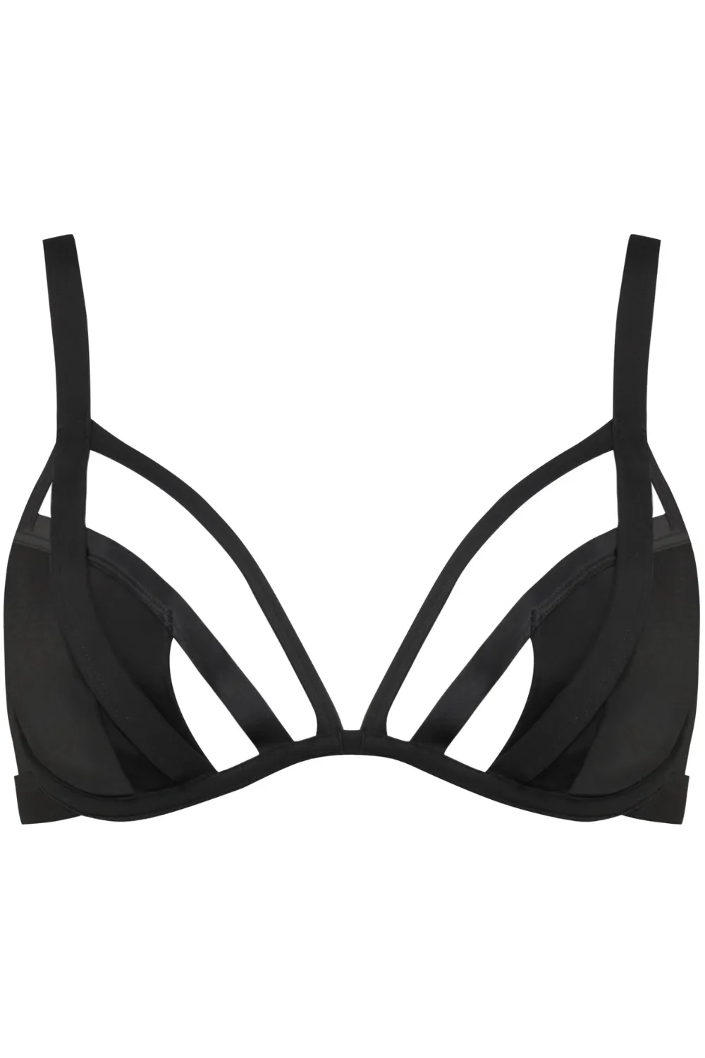 Fatale Underwired Bikini Top in Black