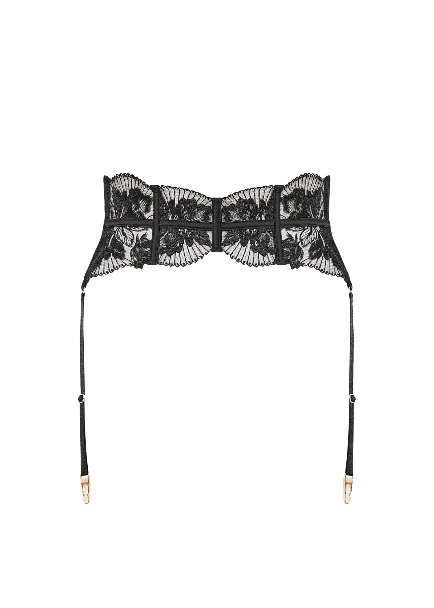 Gabriella Waspie Suspender (Black)