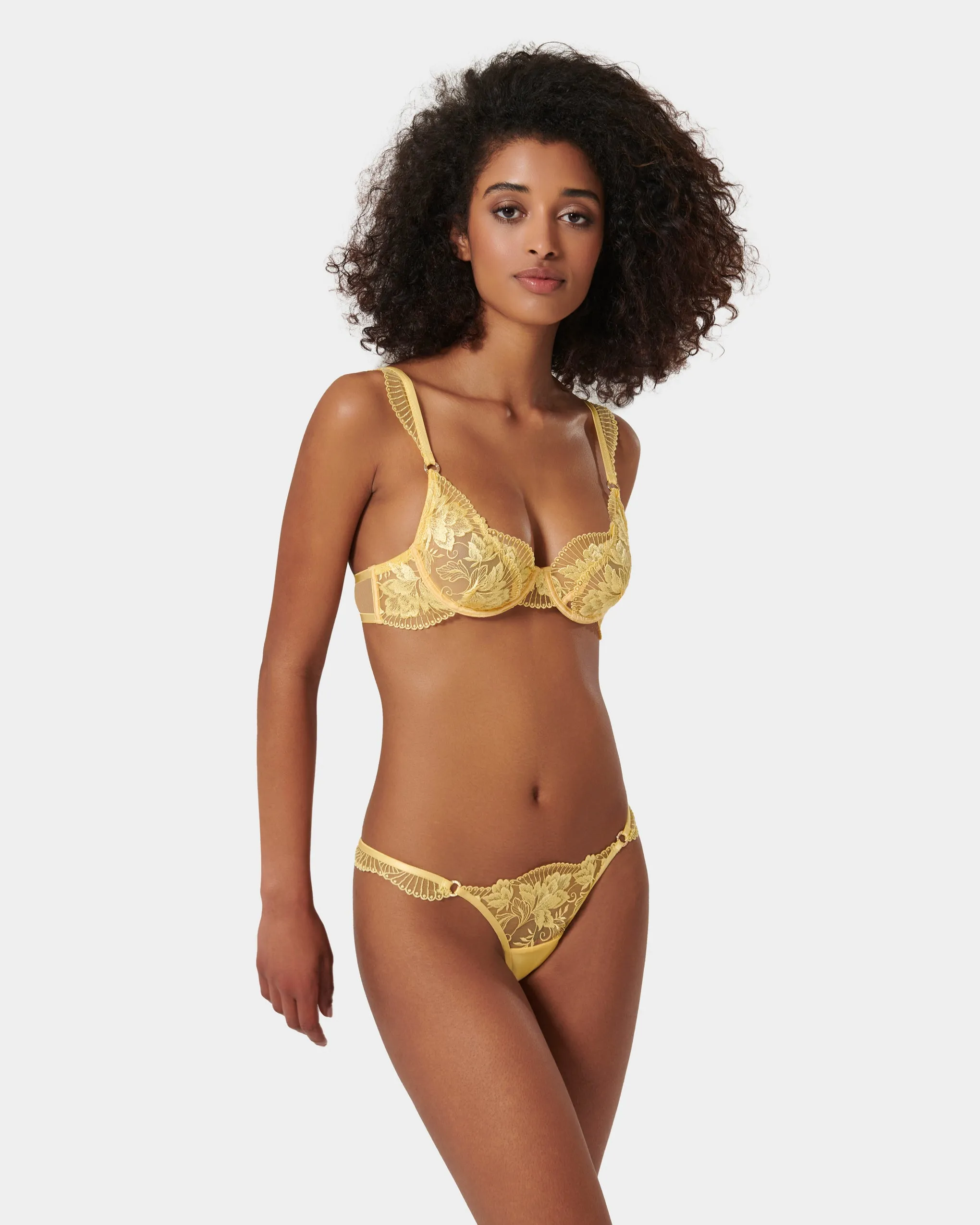 Gabriella Wired Bra Yellow