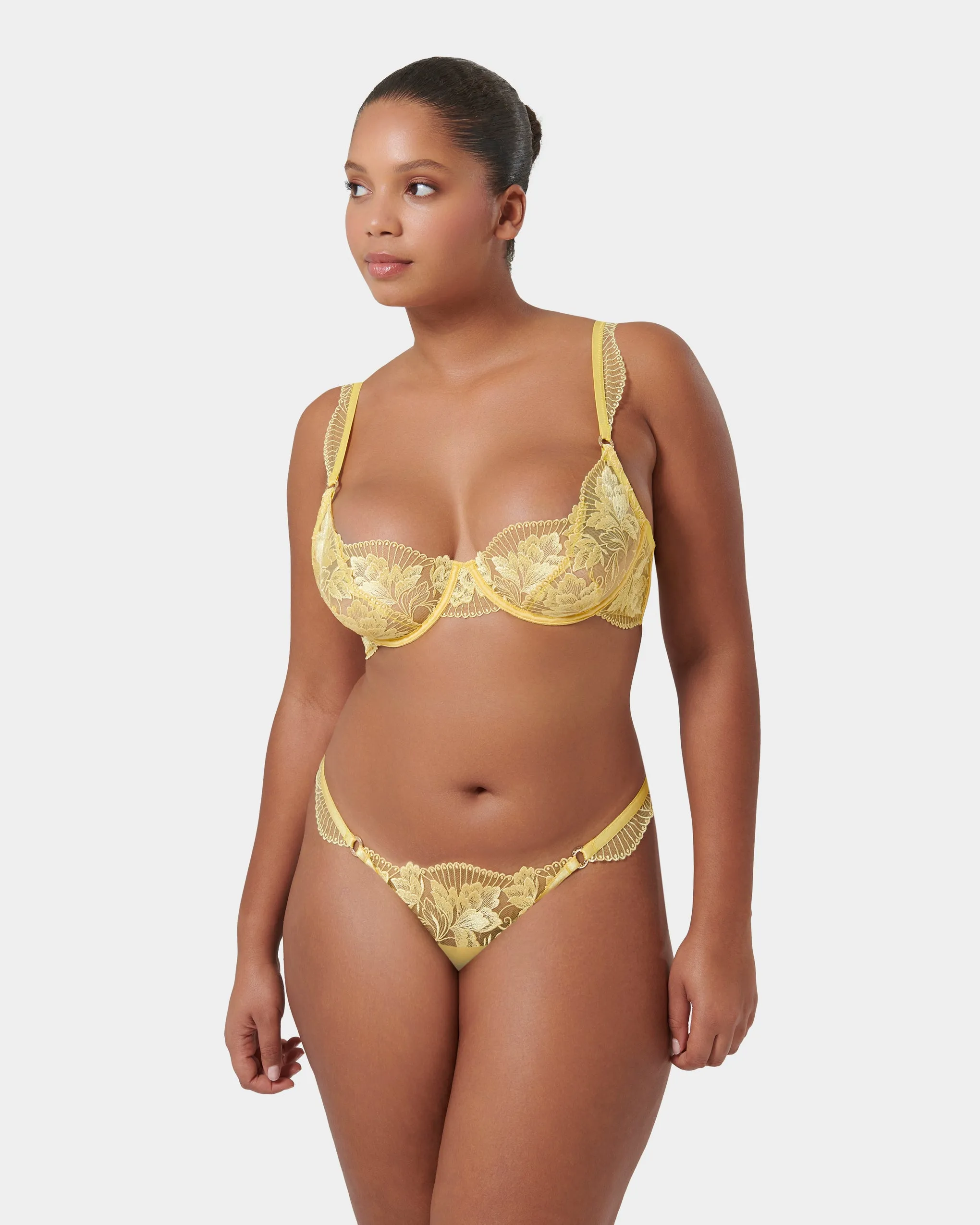 Gabriella Wired Bra Yellow