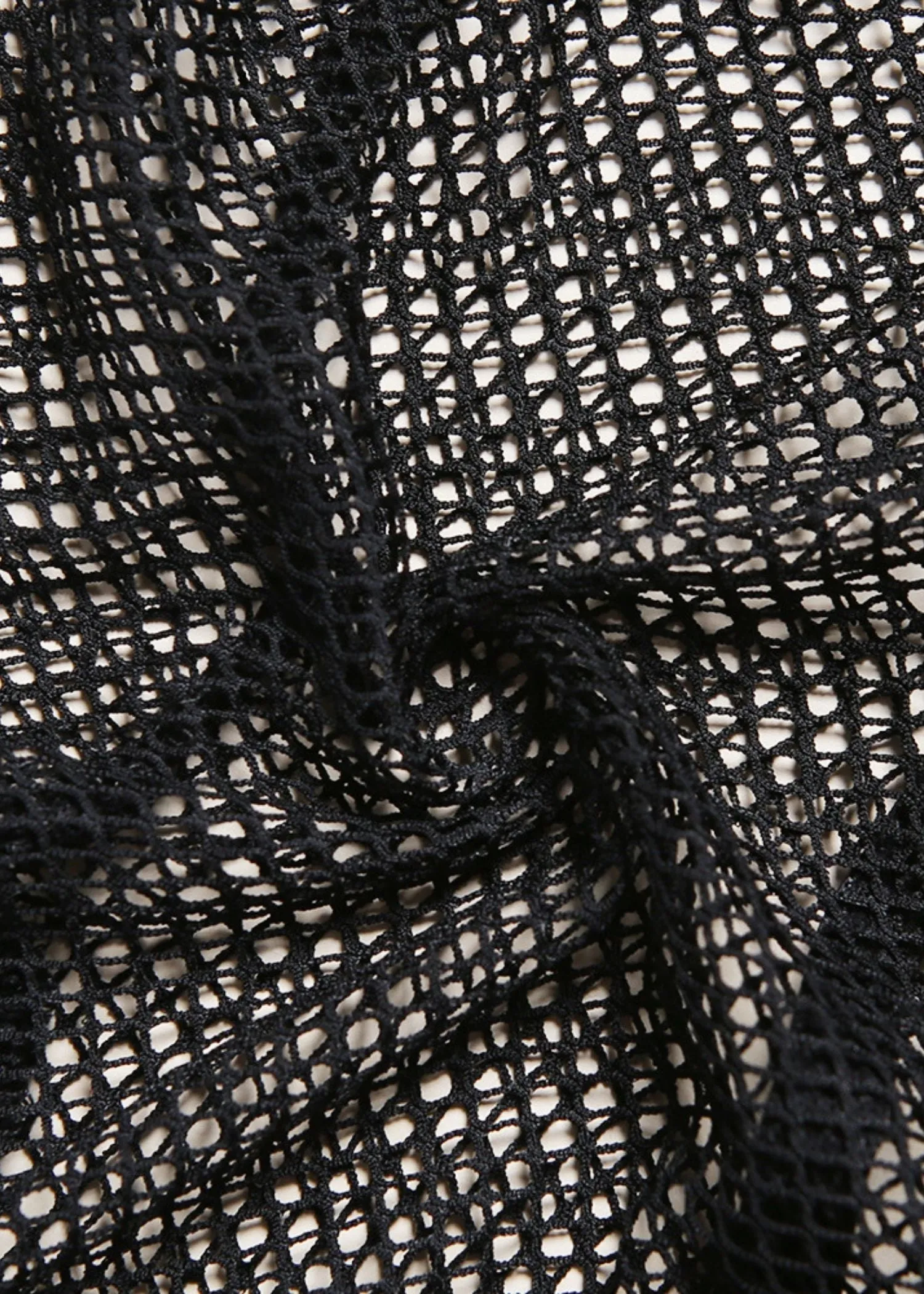 Katie (Black) Fishnet Bralette. Thong & Suspender Skirt