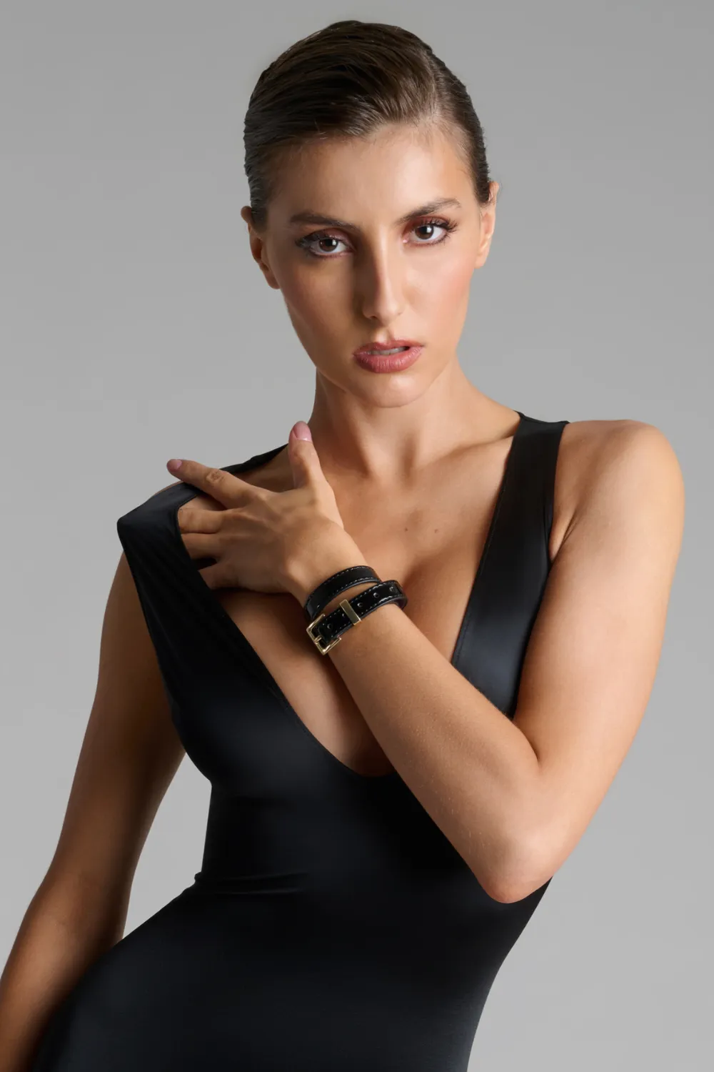 La Liaison Choker/Bracelet in Black
