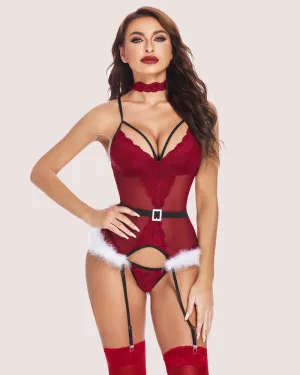 Lace Lingerie Set Corset Outfits (DE Only)