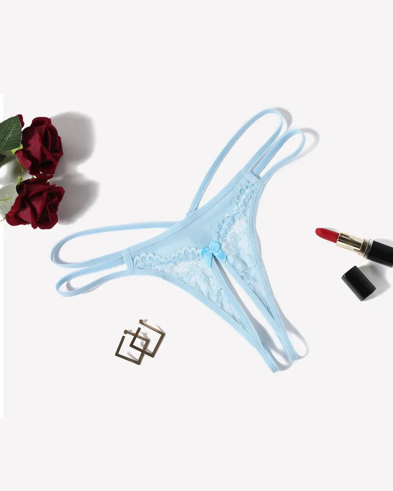 Lace Panties Floral Lace Briefs G-String