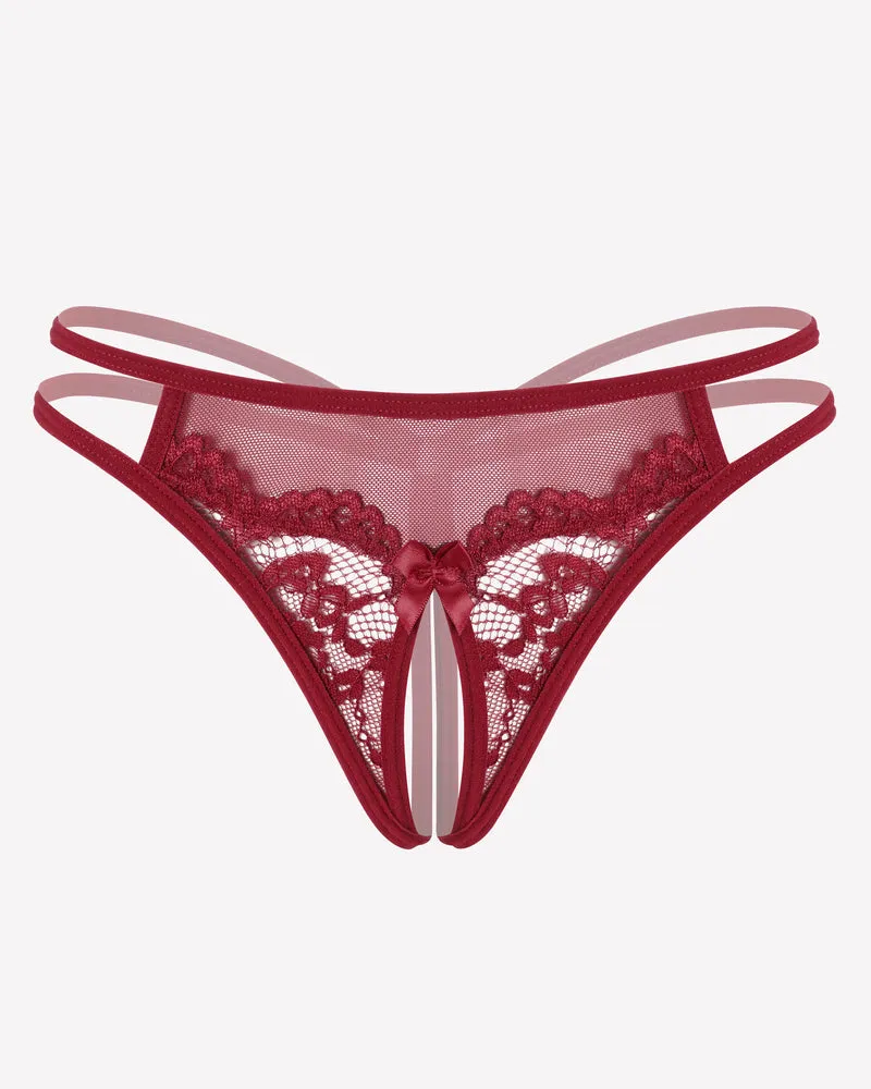 Lace Panties Floral Lace Briefs G-String