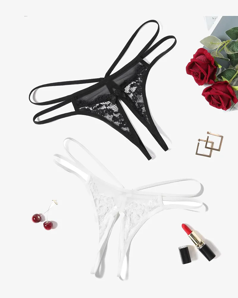 Lace Panties Floral Lace Briefs G-String