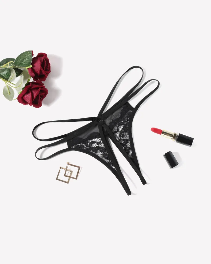 Lace Panties Floral Lace Briefs G-String