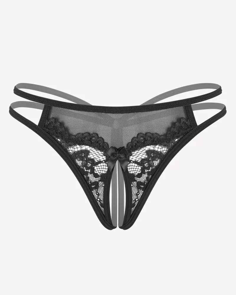 Lace Panties Floral Lace Briefs G-String
