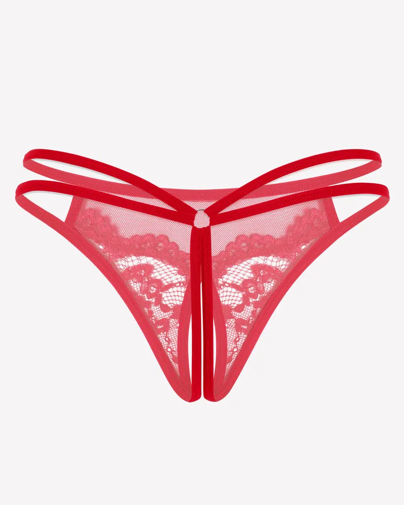 Lace Panties Floral Lace Briefs G-String