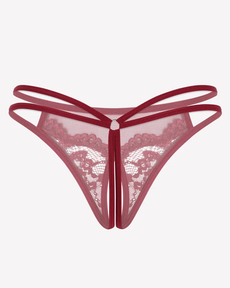 Lace Panties Floral Lace Briefs G-String