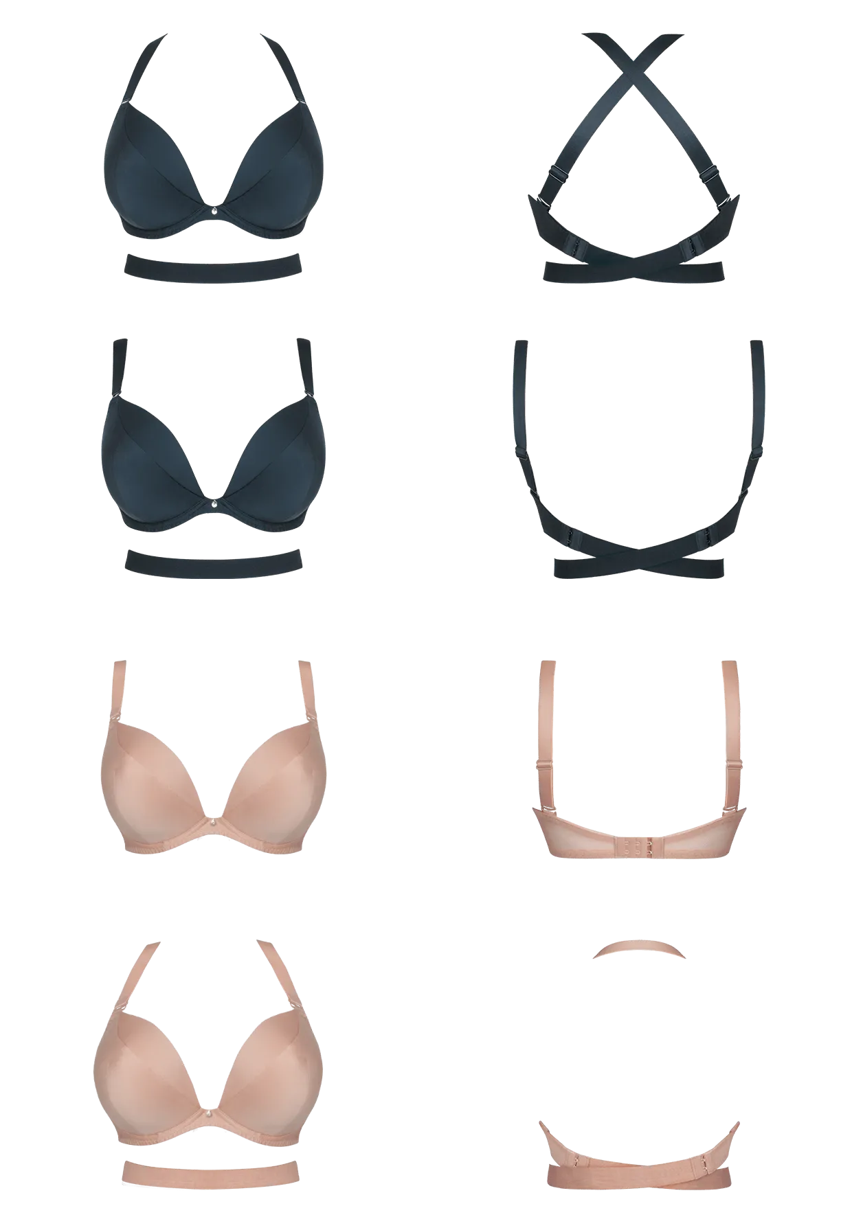 Latte Super Plunge Multiway Bra