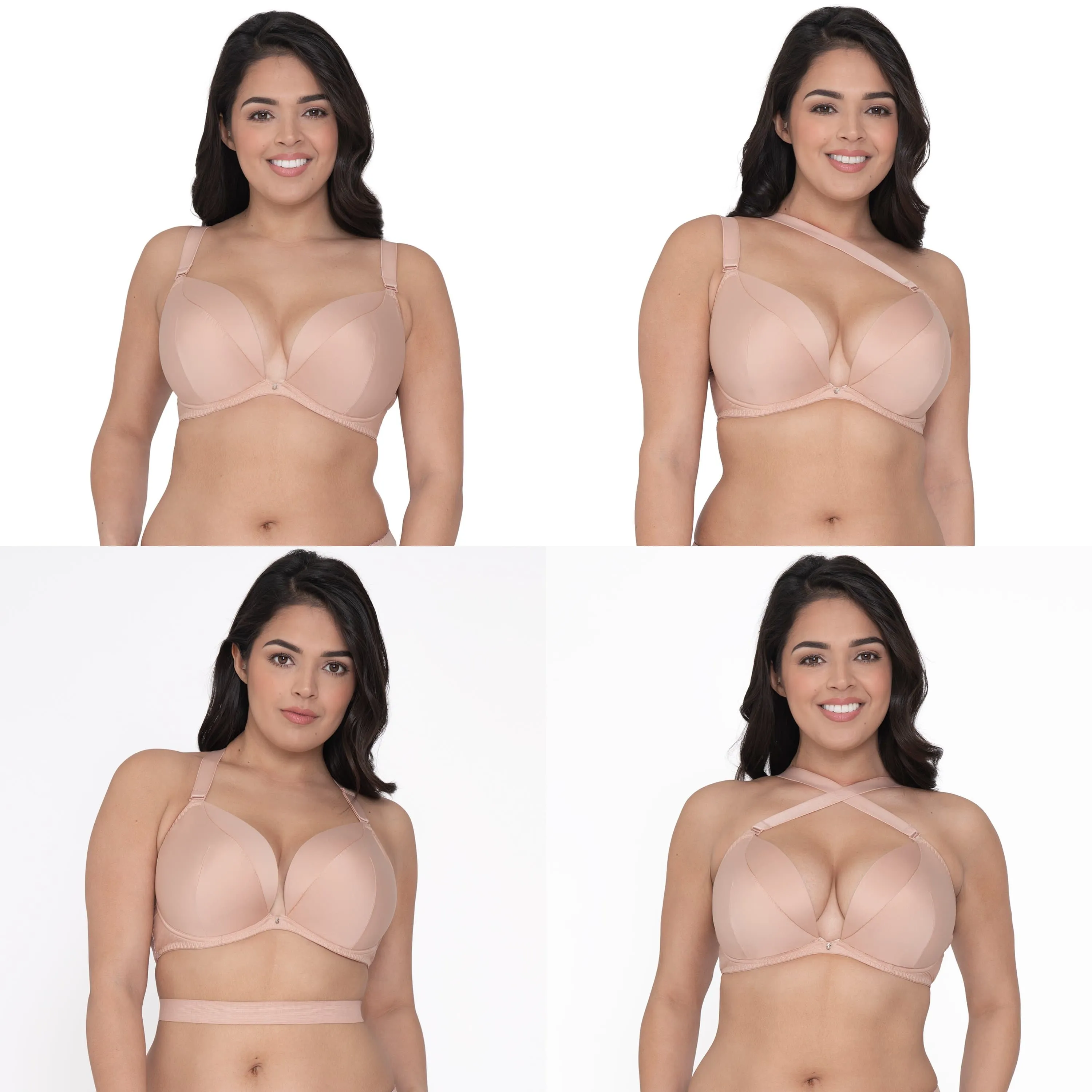 Latte Super Plunge Multiway Bra