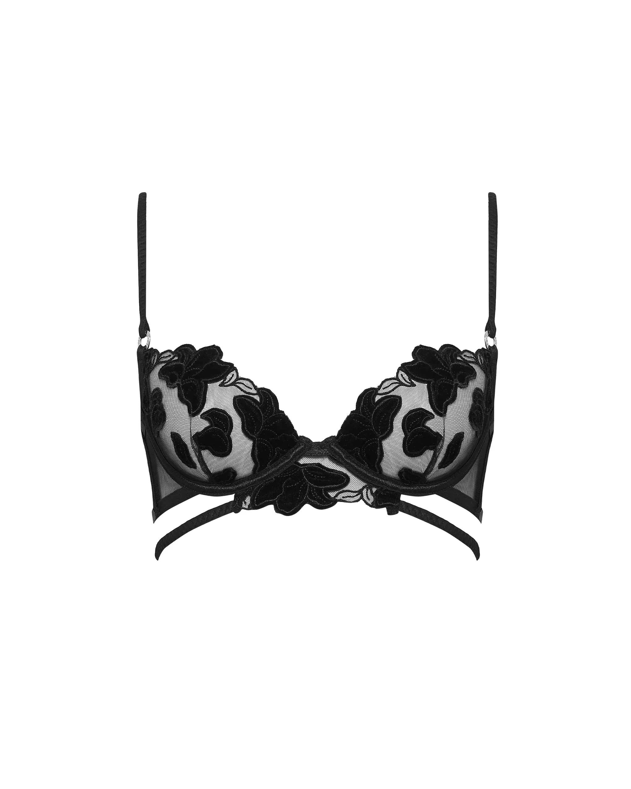 Lena Wired Bra Black