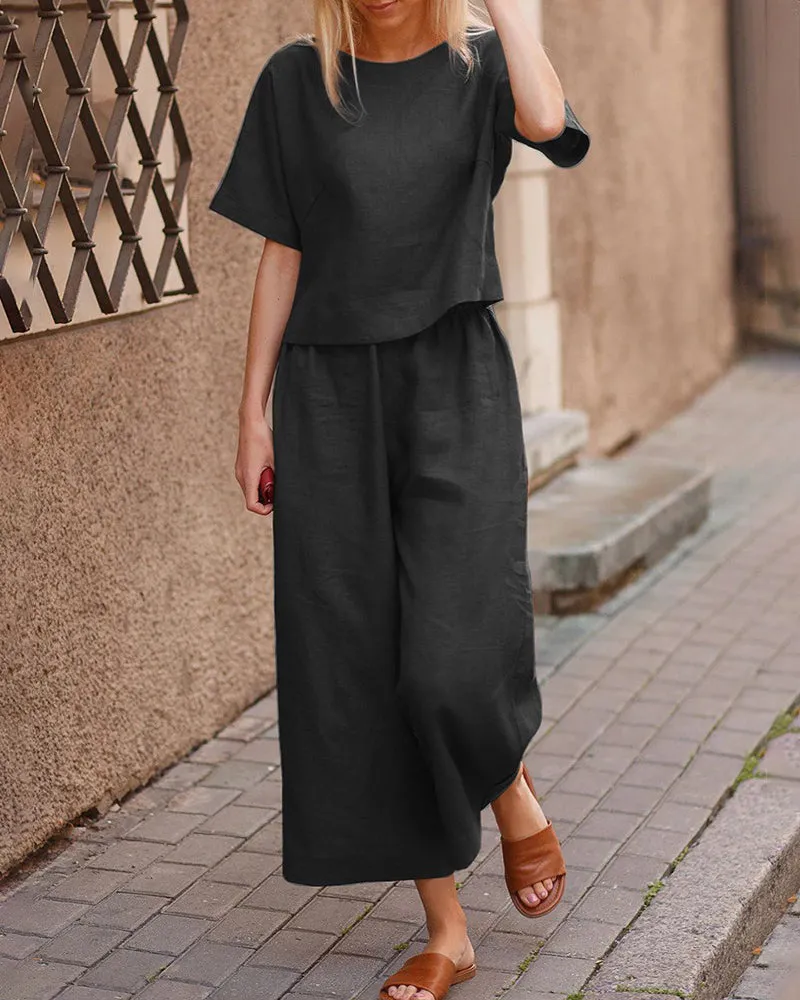 Loose Fit Two Piece Sets