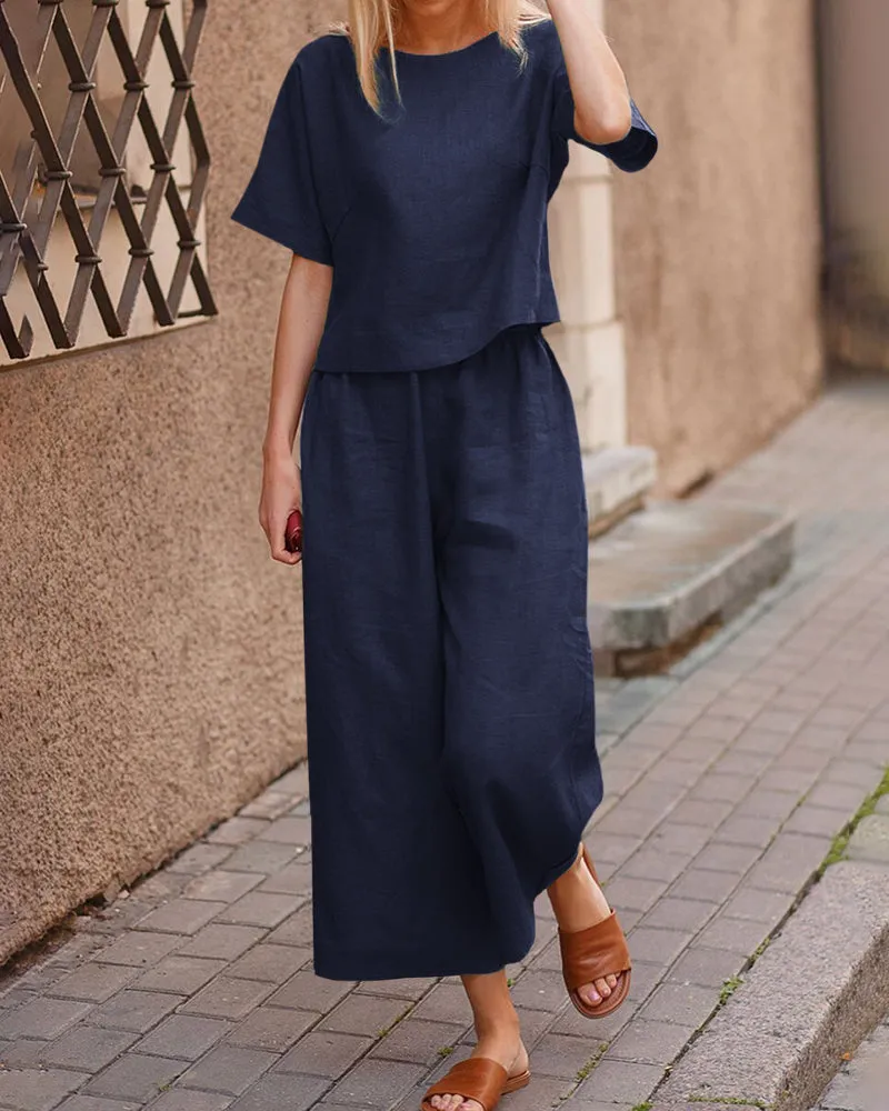 Loose Fit Two Piece Sets
