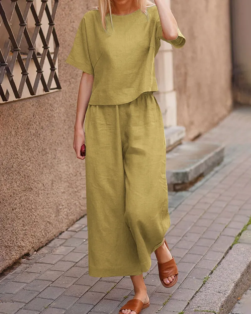 Loose Fit Two Piece Sets