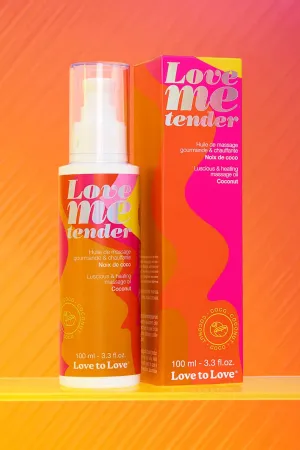 Love Me Tender Warming Massage Oil Coconut 100ml