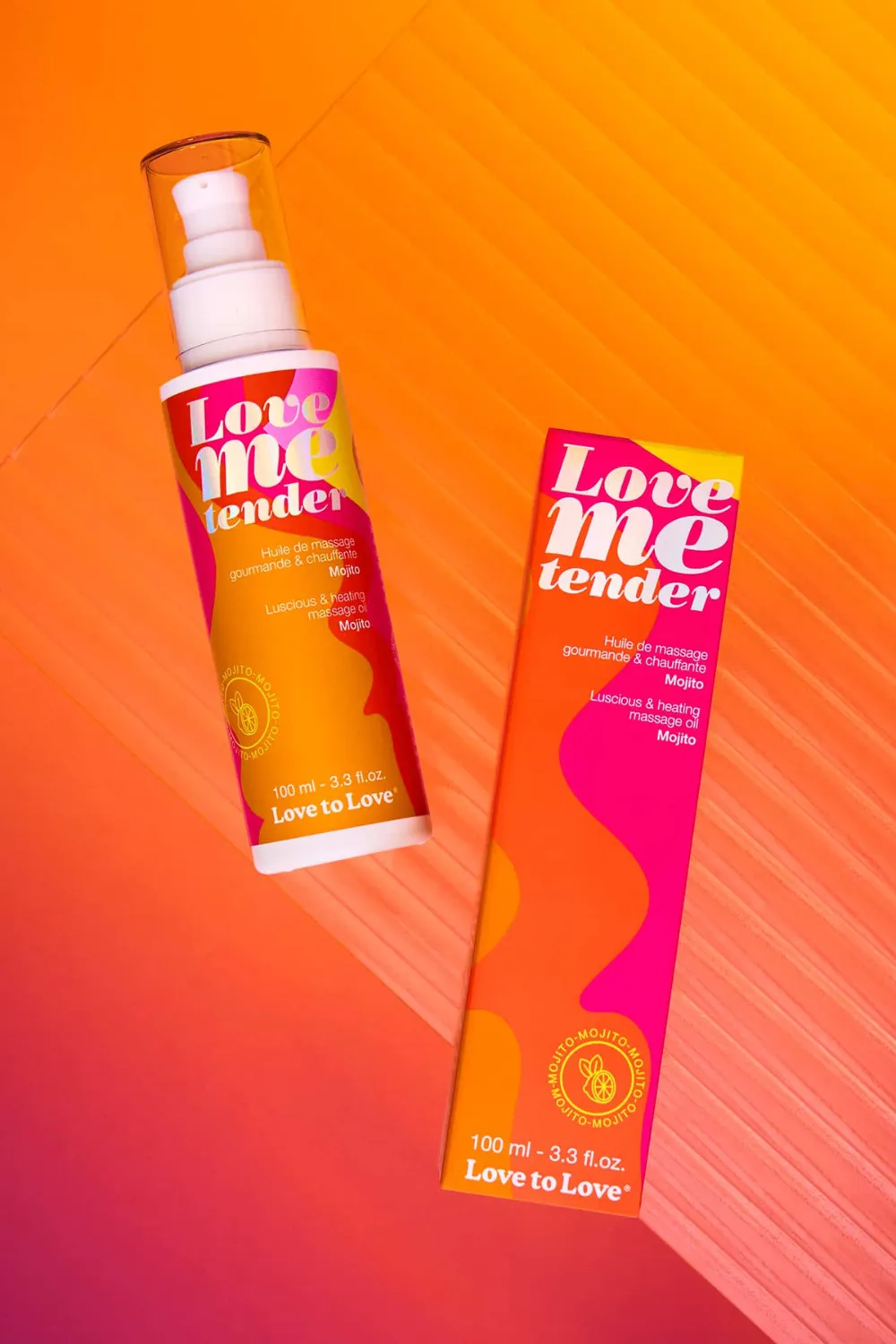 Love Me Tender Warming Massage Oil Mojito 100ml