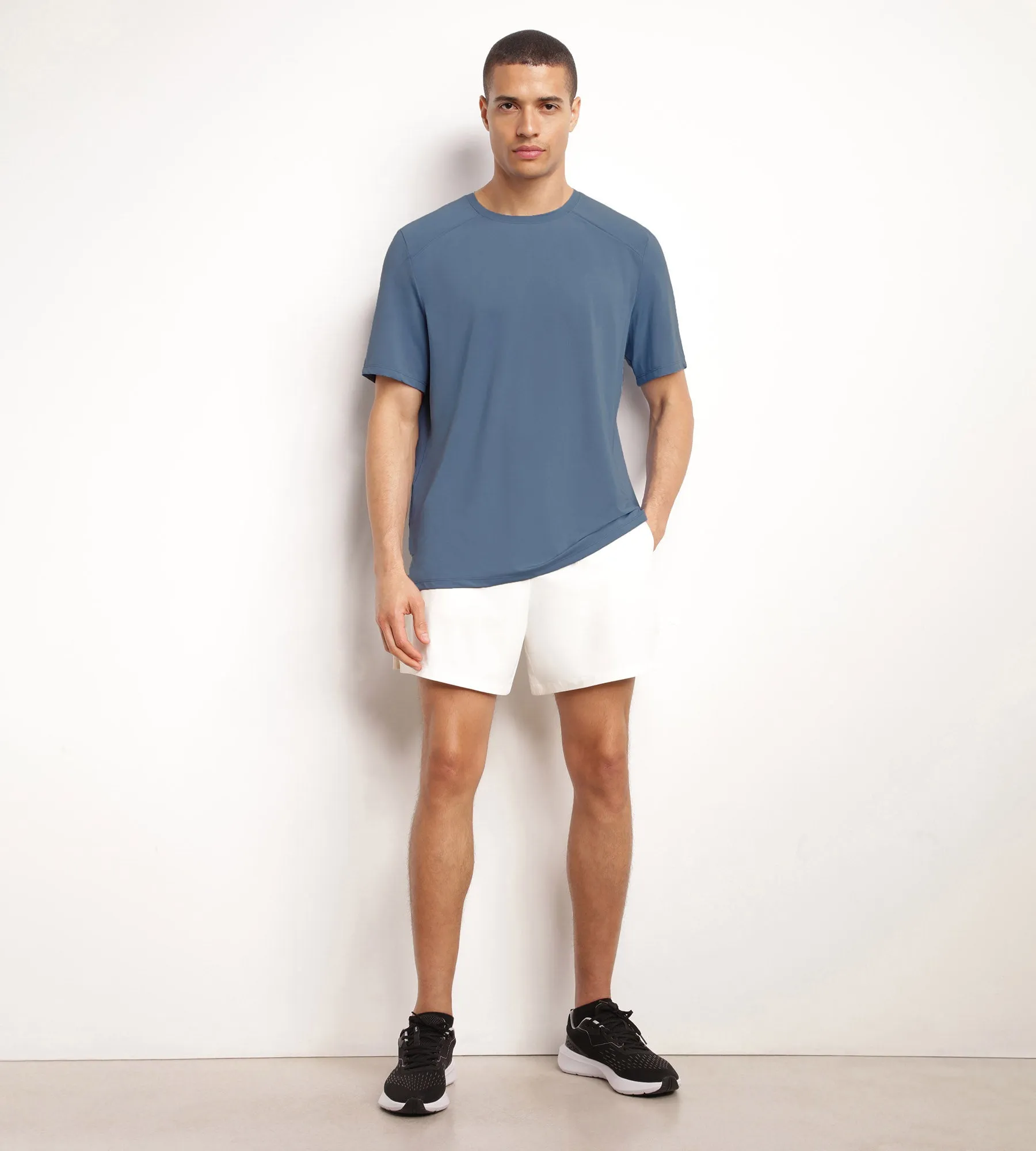 Men's breathable sports T-shirt Blue Jean Dim Move