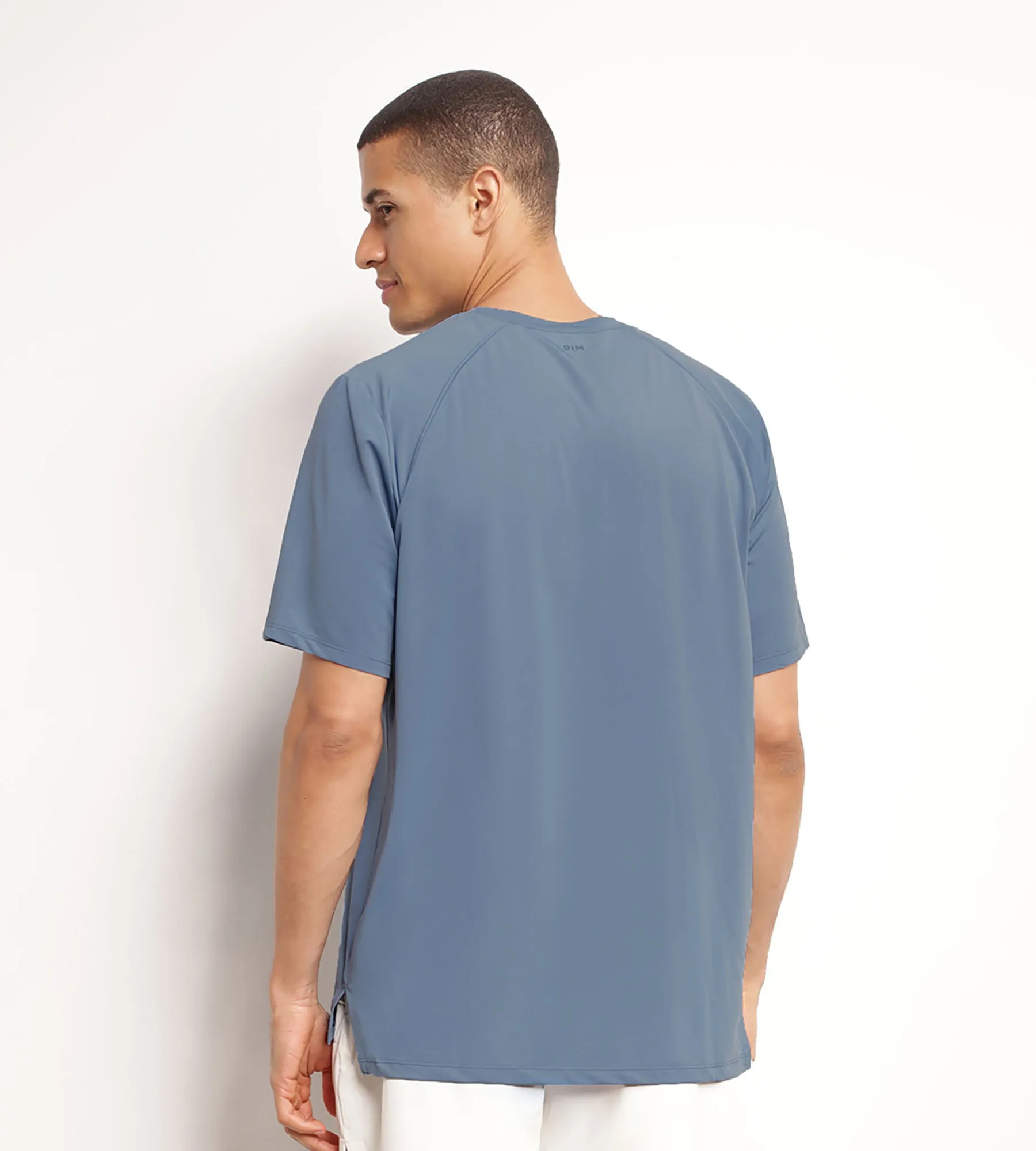 Men's breathable sports T-shirt Blue Jean Dim Move