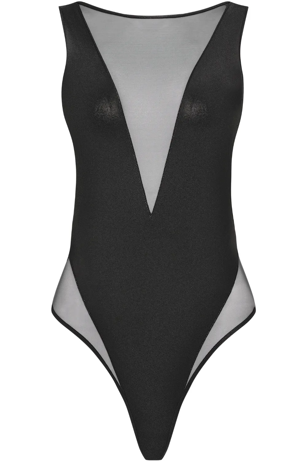 Minuit Thong Swimsuit in Black