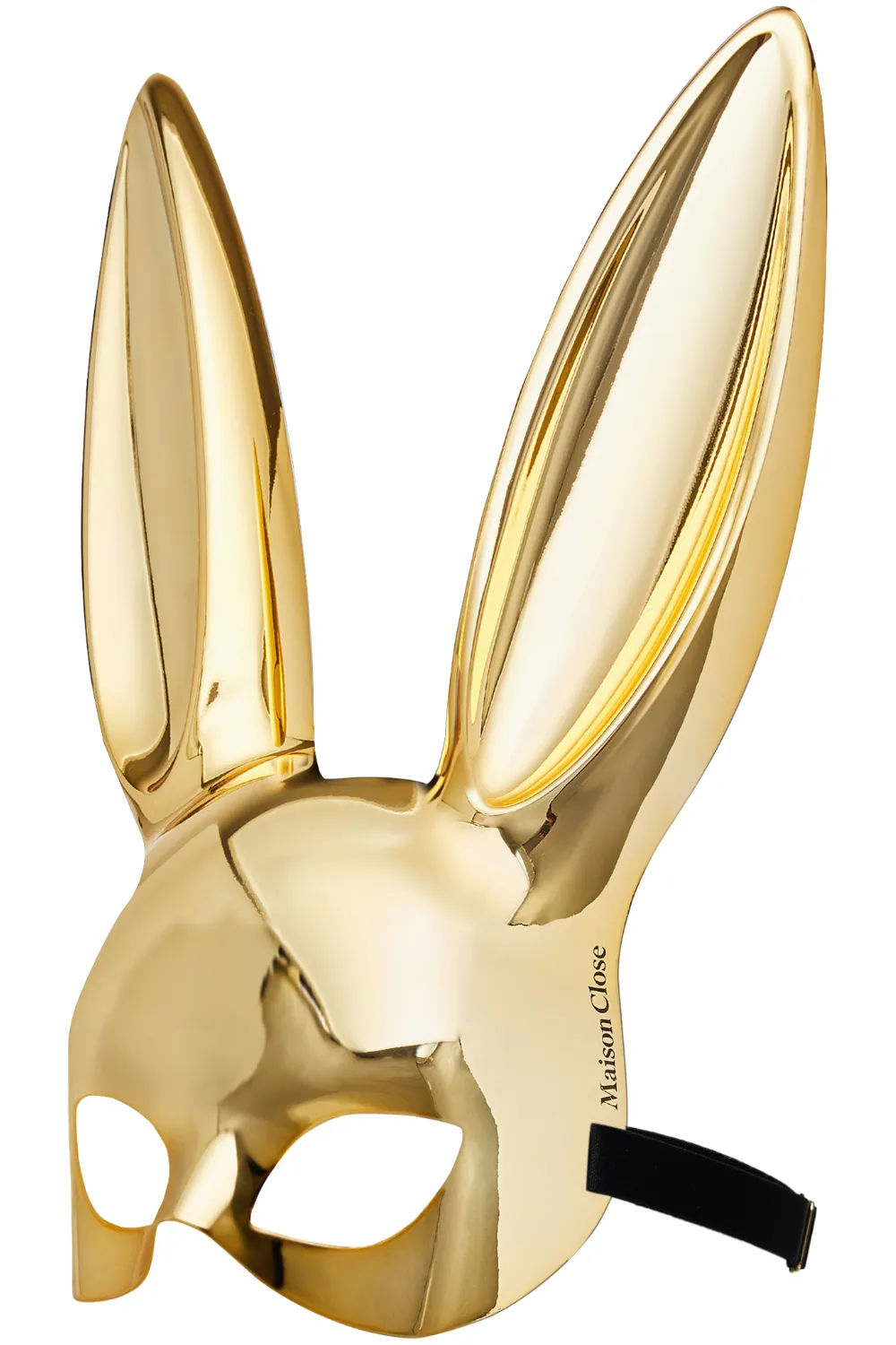 Mirror Bunny Mask in Gold