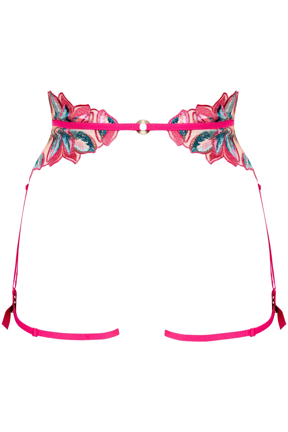 Oiseau de Paradis Suspender Harness in Cherry