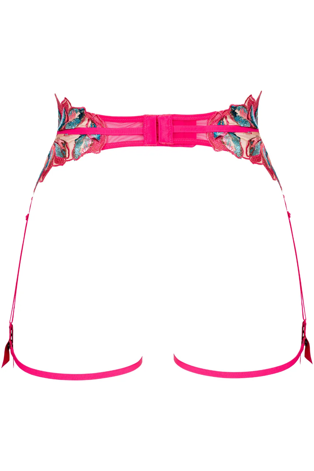 Oiseau de Paradis Suspender Harness in Cherry