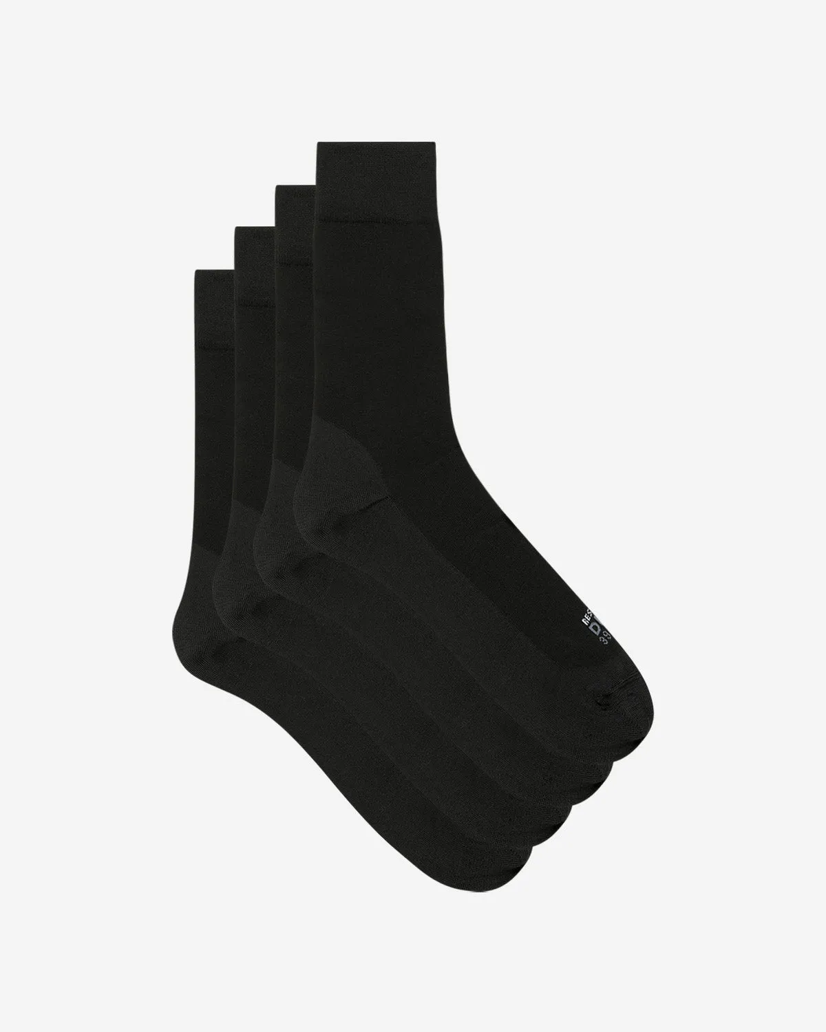 Pack of 2 pairs of reinforced men's socks Black Ultra Resist
