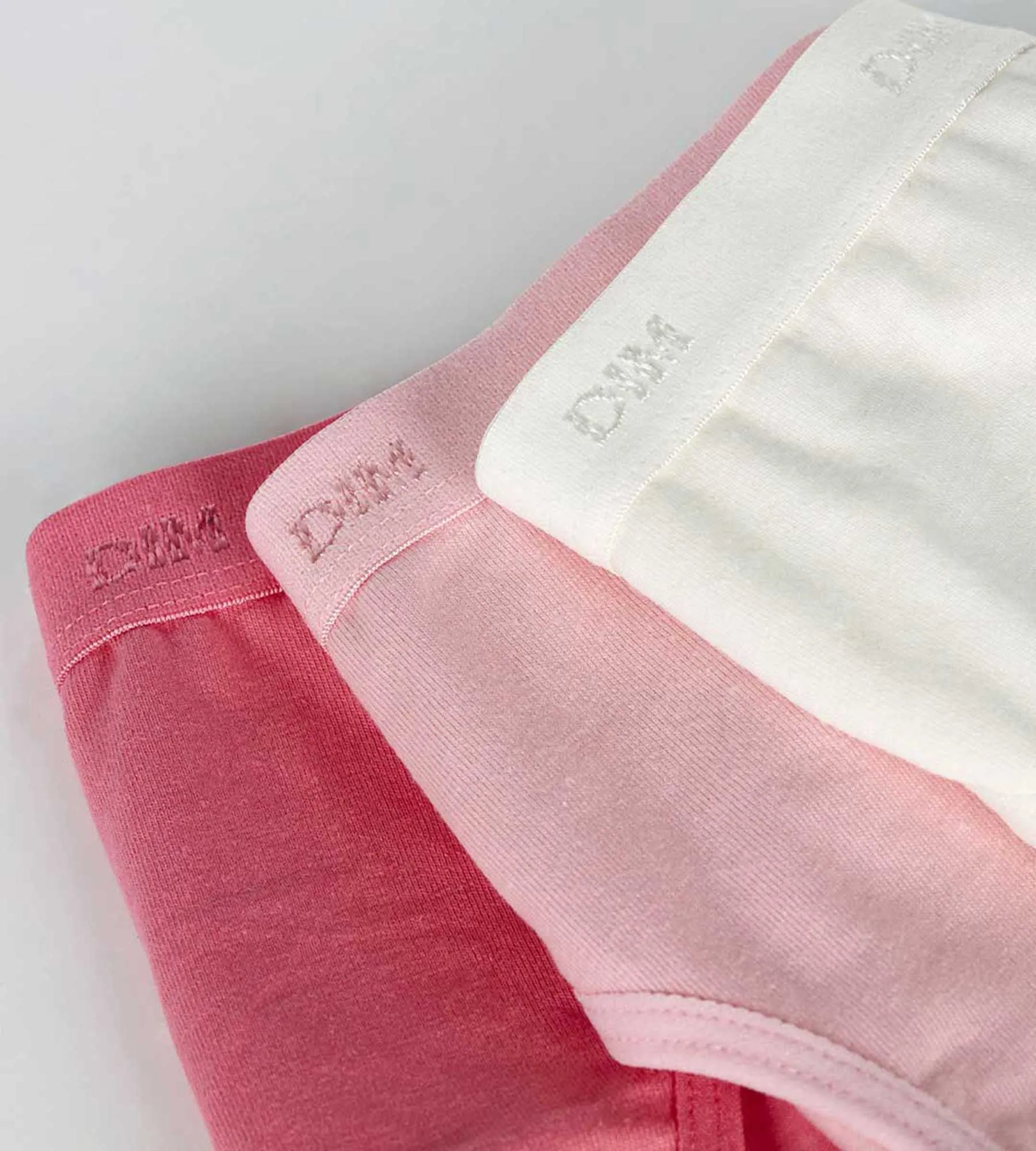 Pack of 3 pearl and pink knickers Les Pockets DIM Girl