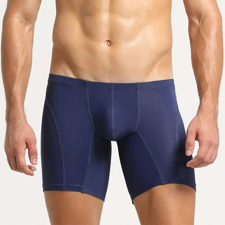 #PB Men's Long Tight Stretch Sports Underpants