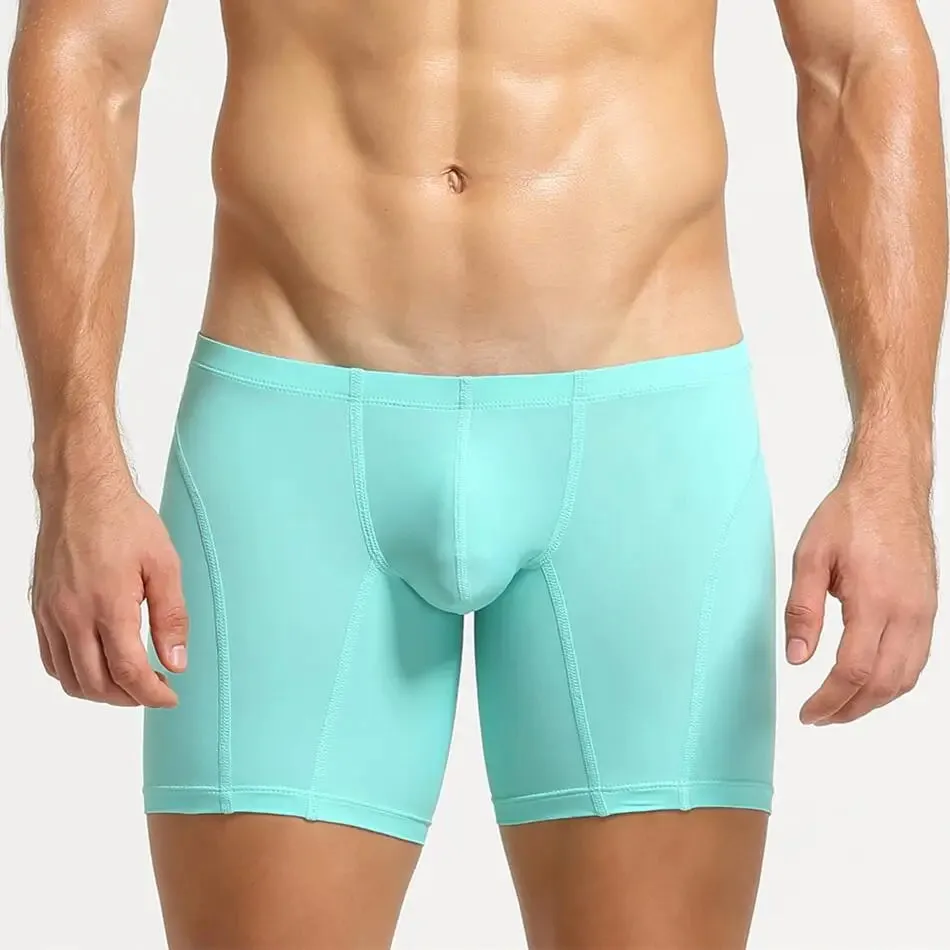 #PB Men's Long Tight Stretch Sports Underpants
